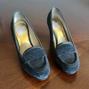 Suede Wedge Michael Kors